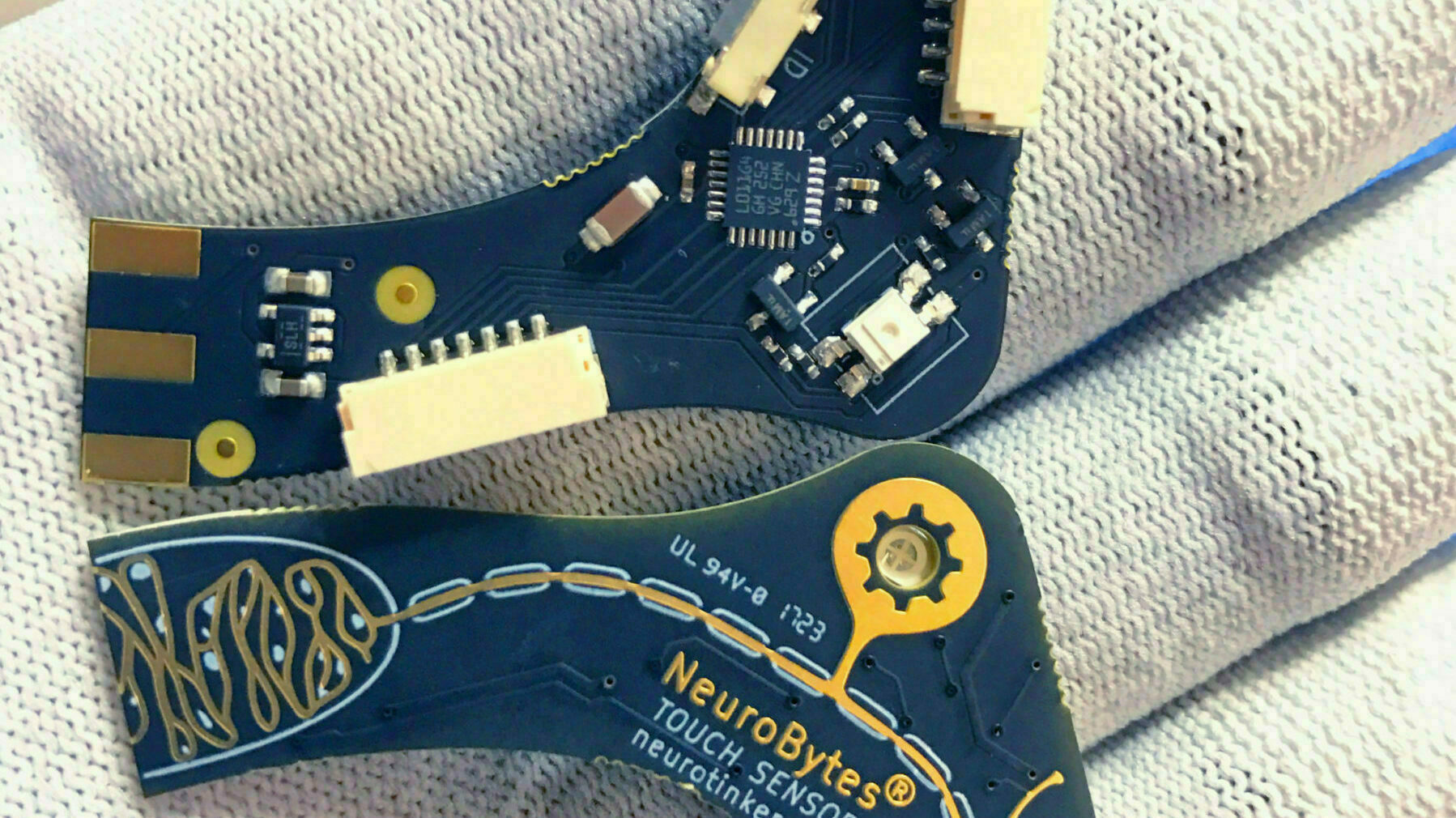 Red Hot PCB: Microcontroller Powered Electonic Neuron Simulators