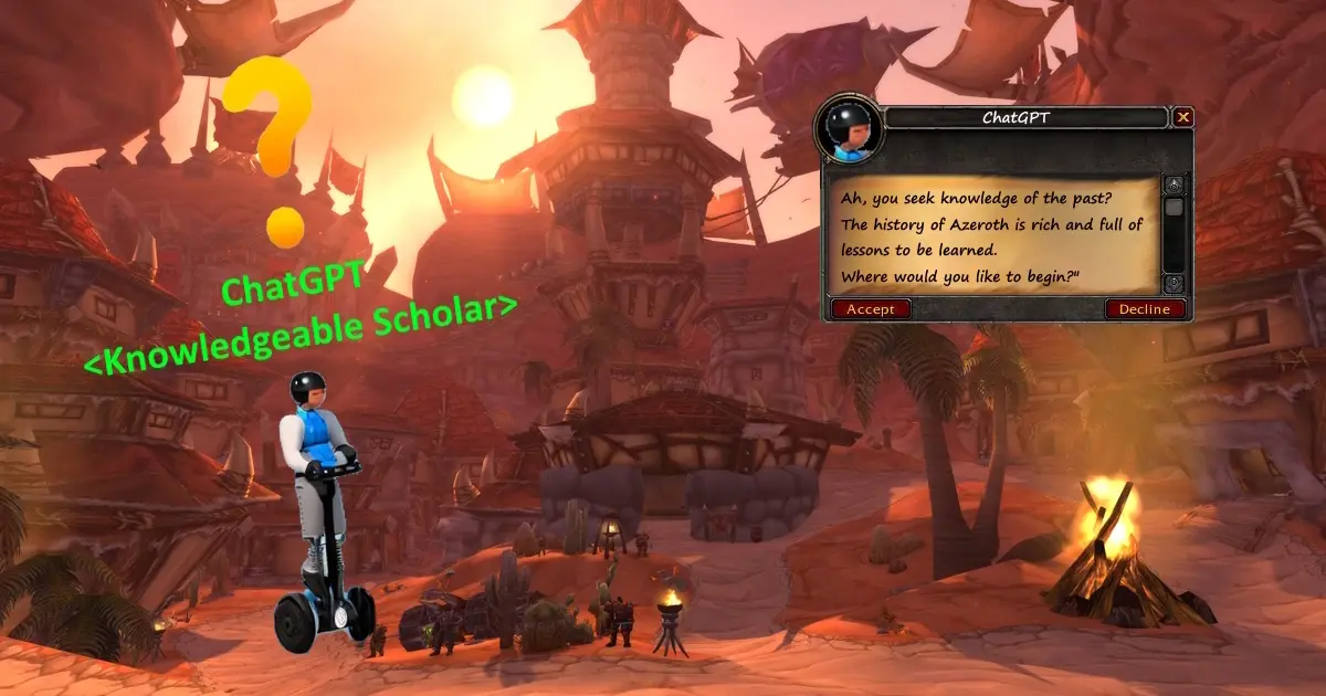 Let’s Segway into the Next Topic