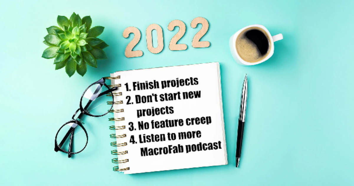 2022 New Year Engineering Resolutions